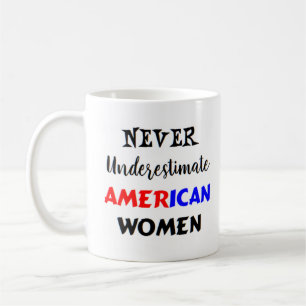 american women coffee mug