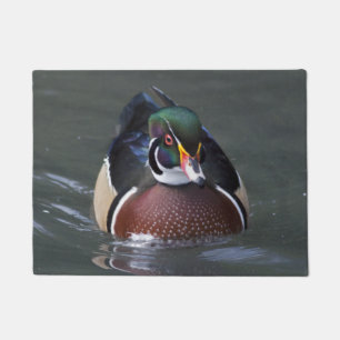 American Wood Duck Door Mat