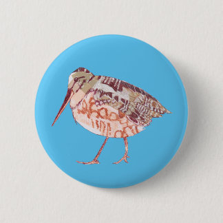 American Woodcock 6 Cm Round Badge