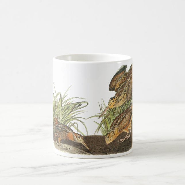 American Woodcock by Audubon Coffee Mug (Center)