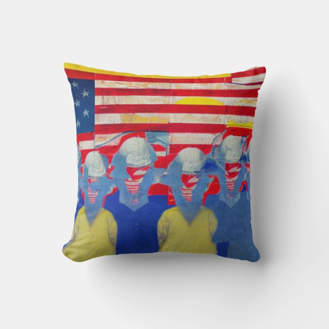 American Worker Cushion (Front)