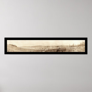American WWI Cemetary Photo 1919 Poster
