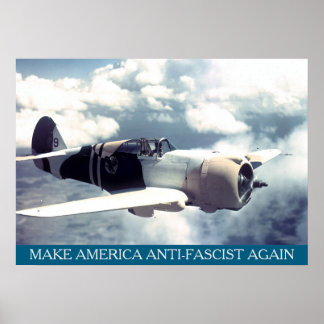 American WWII Plane MAAFA Poster