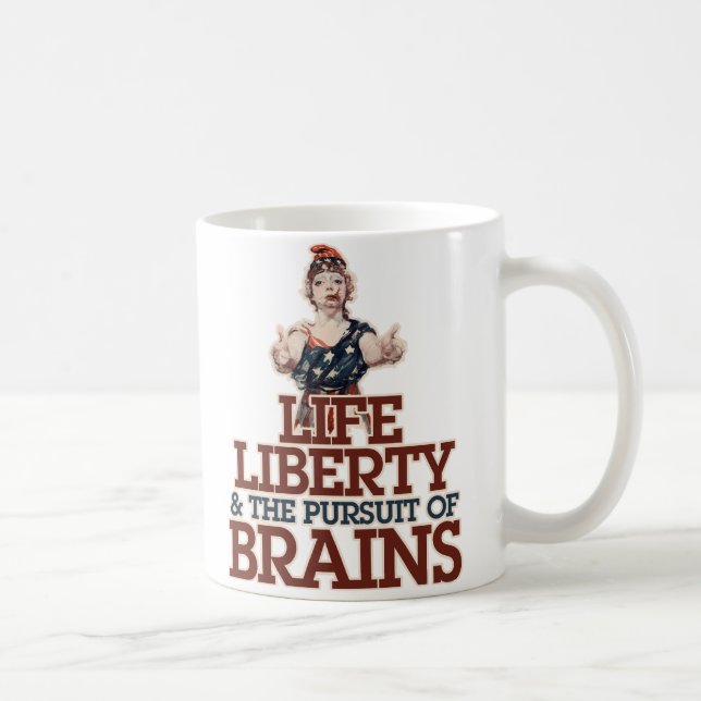 American Zombie Coffee Mug (Right)