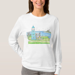 Americana 2 Lighthouse Long Sleeve Tshirt
