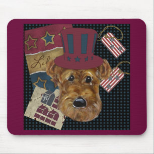 AMERICANA AIREDALE MOUSE PAD