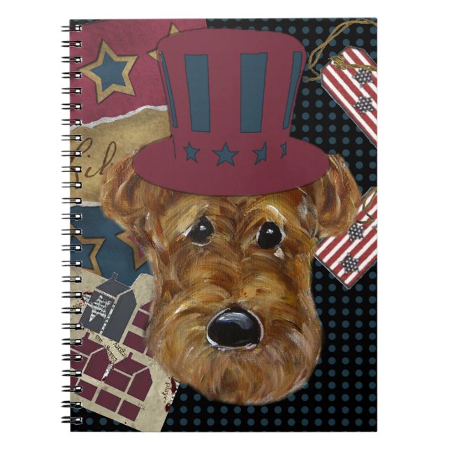 AMERICANA AIREDALE NOTEBOOK (Front)