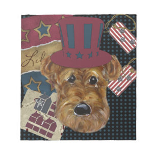 AMERICANA AIREDALE NOTEPAD