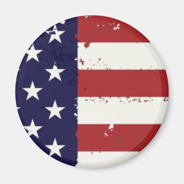 Americana American Flag Magnet (Front)