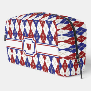 Americana Argyle Dopp Kit