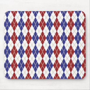 Americana Argyle Mousepad