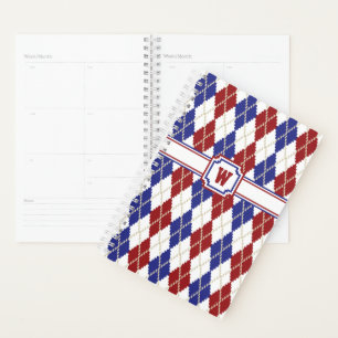 Americana Argyle Planner