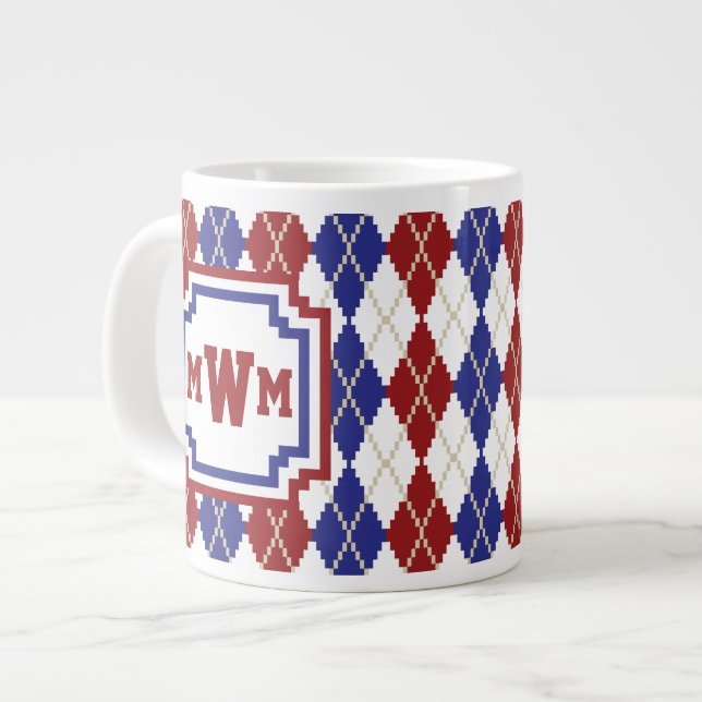 Americana Argyle Speciality Mug (Front Left)