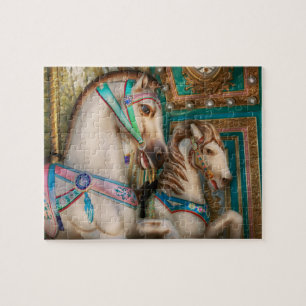 Americana - Carousel beauties Jigsaw Puzzle