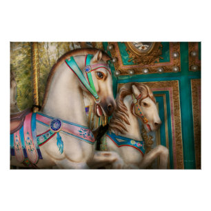 Americana - Carousel beauties Poster
