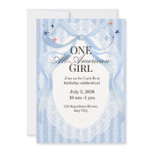 Americana Celebration Invitation