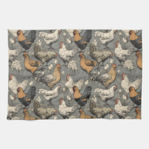 Americana Chicken Kitchen Towels