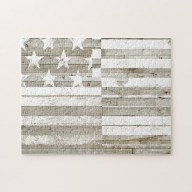 Americana Flag Jigsaw Puzzle (Horizontal)
