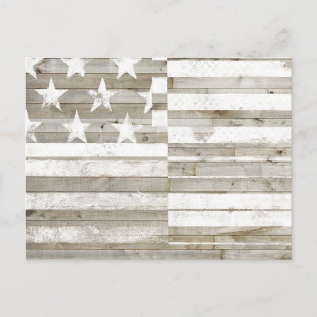 Americana Flag Postcard (Front)