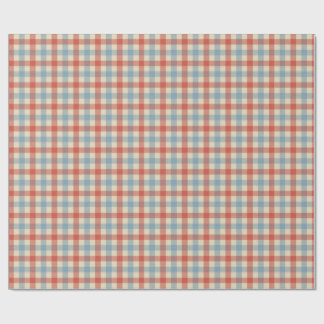 Americana Gingham  Wrapping Paper