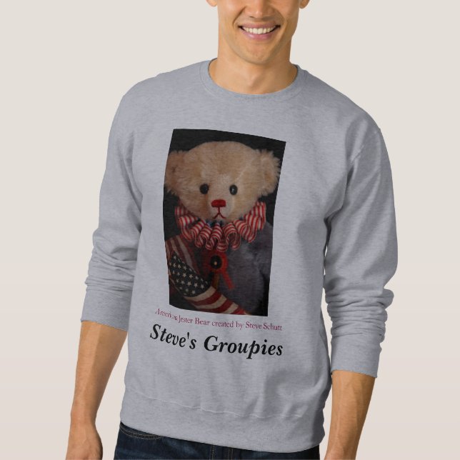 Americana Jester Bear Sweatshirt (Front)