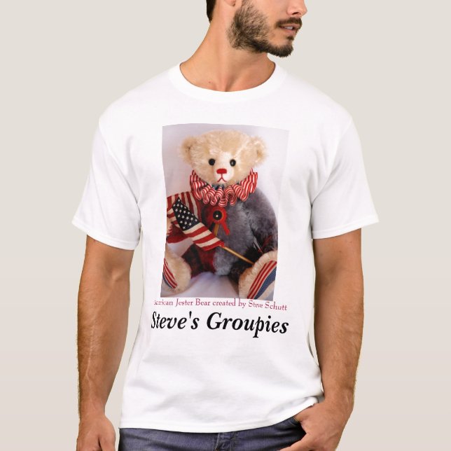 Americana Jester Bear T-Shirt (Front)