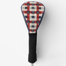 Americana Lattice Golf Head Cover