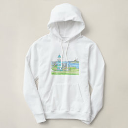 Americana Lighthouse Hoodie Sweatshirt