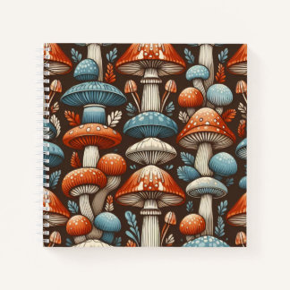 Americana Mushrooms Notebook