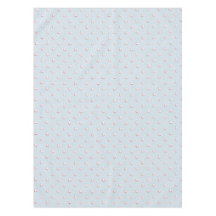 Americana Stars, Red Cream and Sky Blue Tablecloth