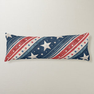 Americana/Stars Stripes/Patriotic Body Cushion