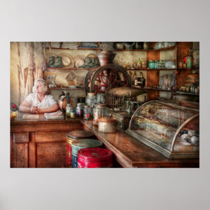 Americana - Store - Looking after the shop Poster