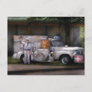 Americana -  We sell Ice Cream Postcard