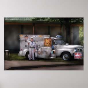 Americana - We sell Ice Cream Poster