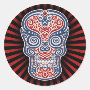 Americano Classic Round Sticker