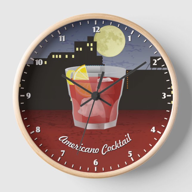 Americano Clock (Front)