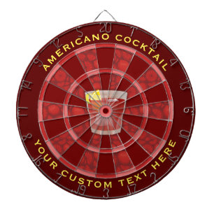 Americano Cocktail Dartboard