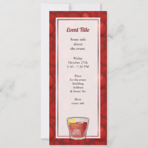 Americano Cocktail Invitation