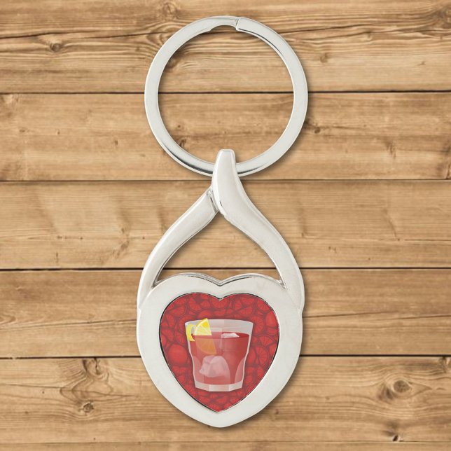 Americano cocktail key ring (Creator Uploaded)