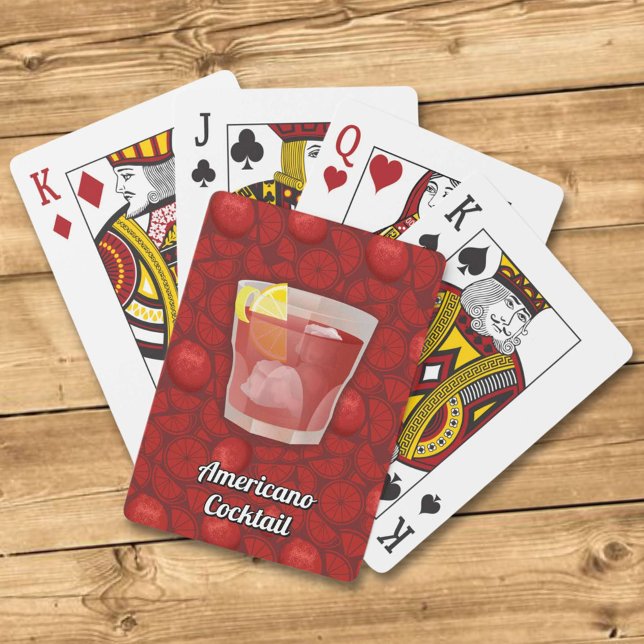 Americano cocktail playing cards (Creator Uploaded)