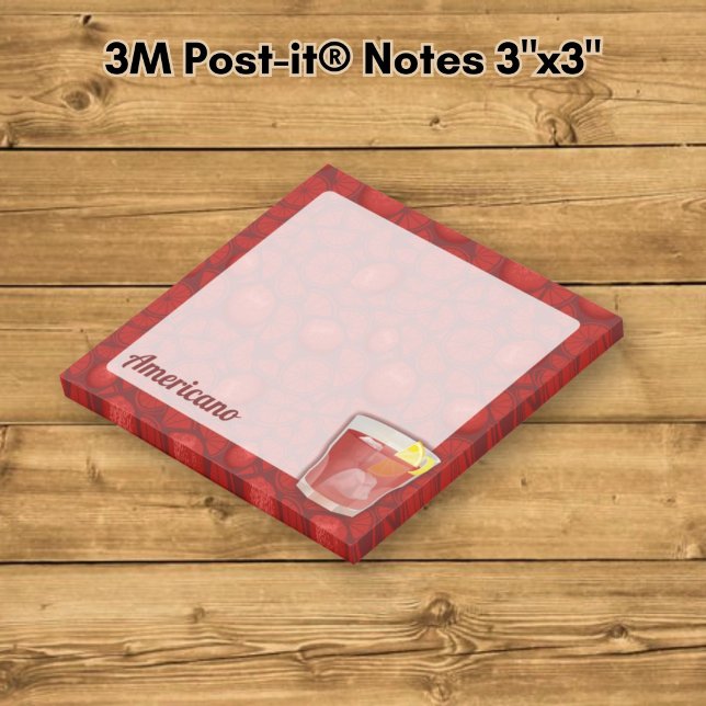 Americano Cocktail Post-it Notes (Creator Uploaded)