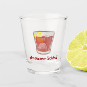 Americano Cocktail Shot Glass