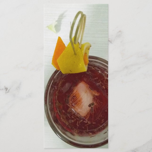 Americano Menu (Front)