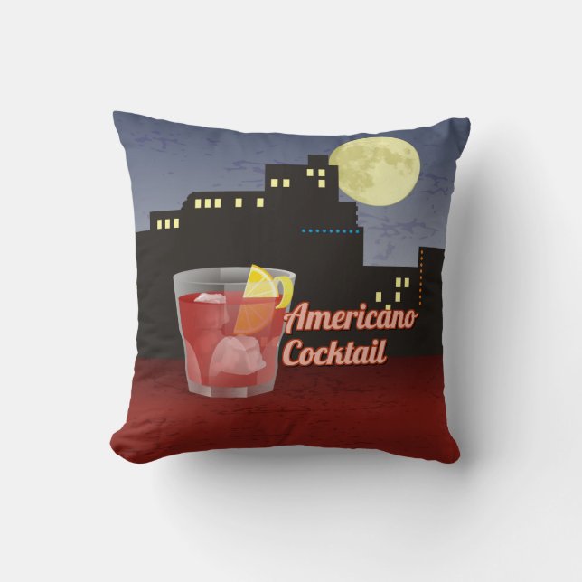 Americano Recipe Cushion (Front)