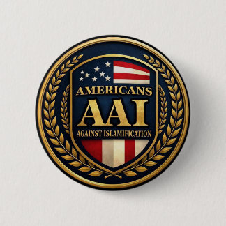 Americans Against Islamification Button
