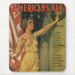 Americans All Mouse Pad