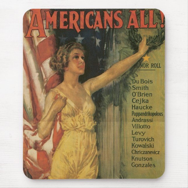 Americans All Mouse Pad (Front)