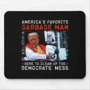 American's Favourite Garbage Man Here To Clean Up Mouse Pad