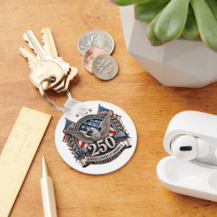 America's 250 Anniversary Key Ring