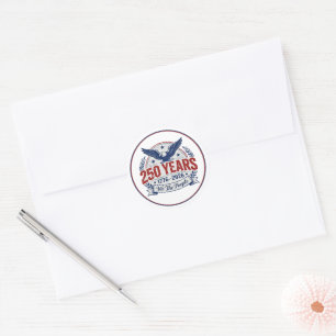 America's 250th Anniversary Classic Round Sticker